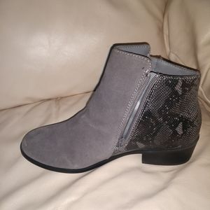 Gray Ankle Bootie
